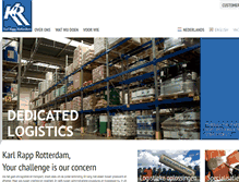 Tablet Screenshot of karlrapp.com